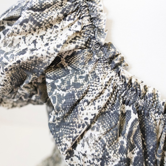 Snakeskin print RANCHO ESTANICIA blouse - Picture 6 of 9